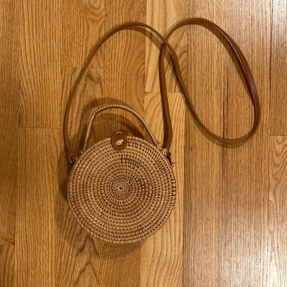 Wicker purse